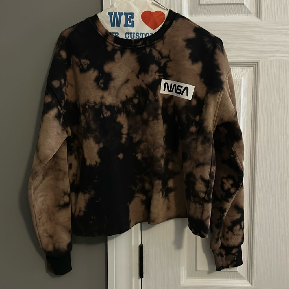 Forever 21 NASA tie dye sweatshirt